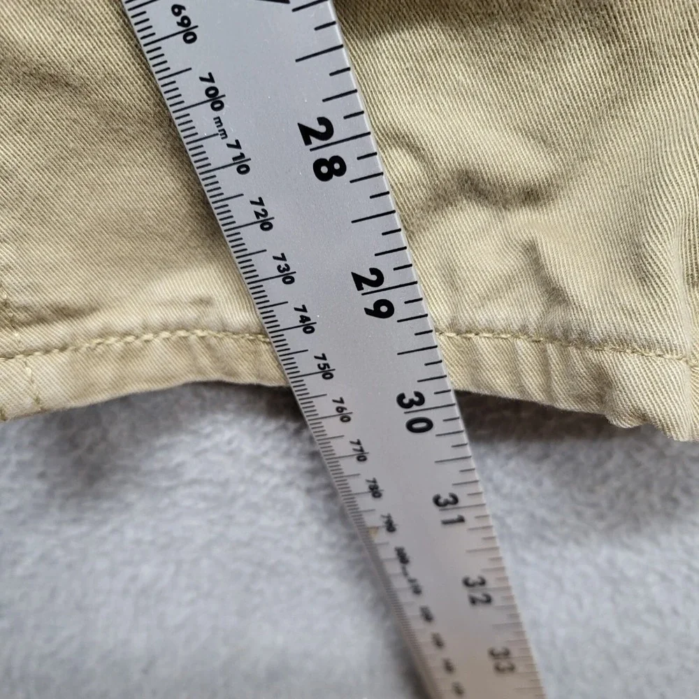 Levi's 511 Men Jeans 30x32 Beige Denim Slim Straight Pockets READ